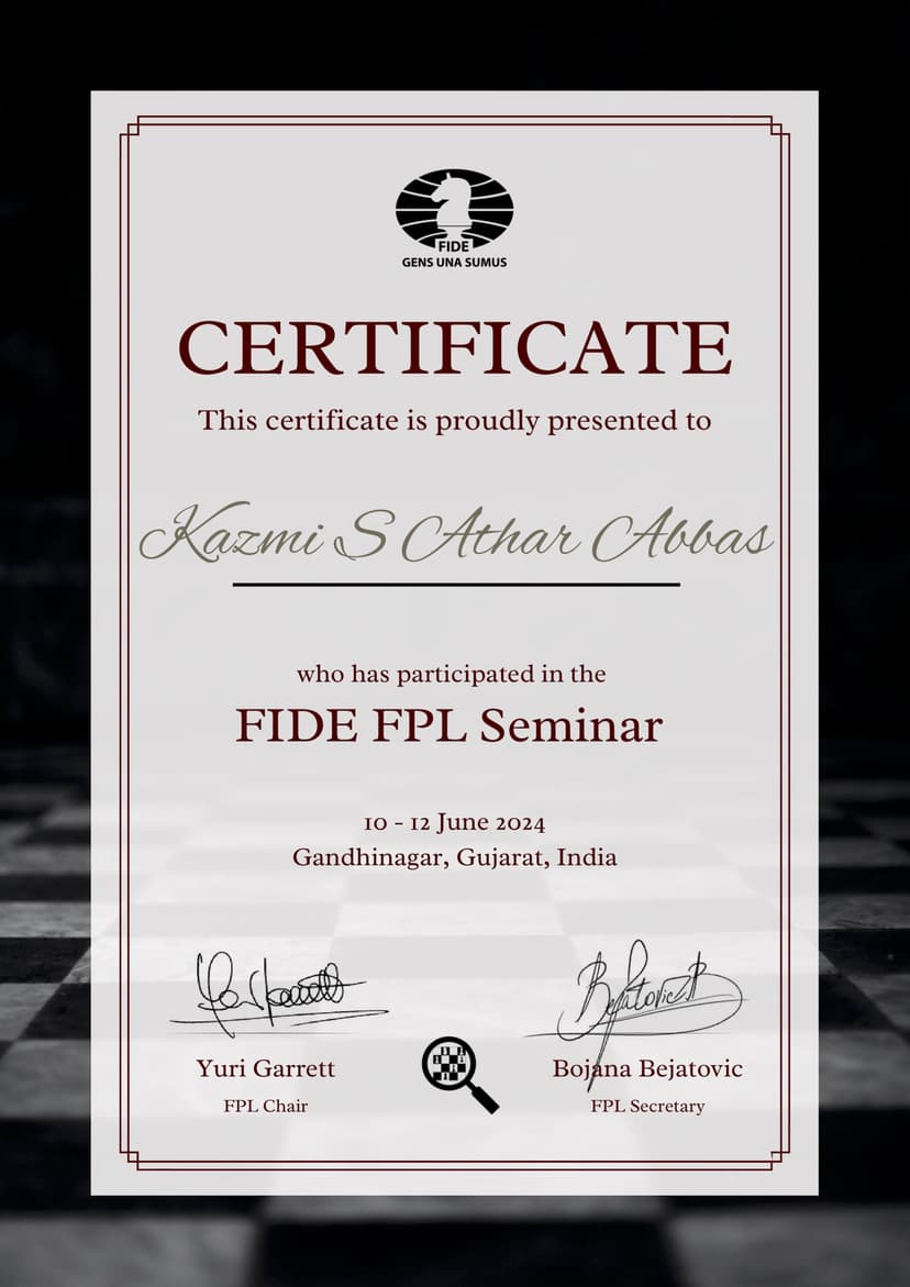 FIDE FPL Seminar